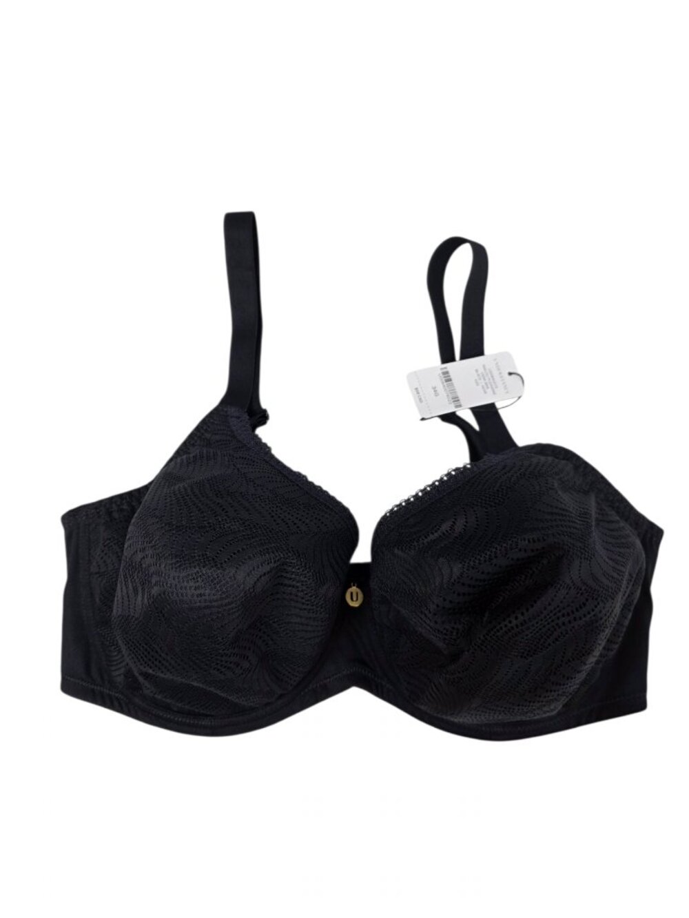 Understance Malou Flexwire Demi Bra in Black, Size 34G, Large Cup, NWT